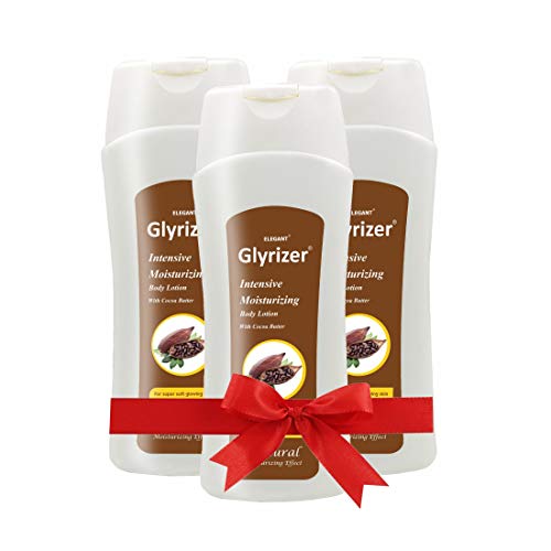 Product Cover Elegant Glyrizer Cocoa Butter Intensive Moisturizing Body Lotion 200ml (Pack of 2 + 1 Free)