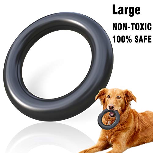 Product Cover MigooPet Indestructible Dog Chew Toys for Aggressive Chewers - Lifetime Replacement Guarantee - Tough &Durable Natural Rubber Dog Toys Non-Toxic Great for Small Large Dogs