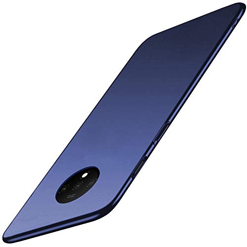 Product Cover TheGiftKart Protective Slim Flexible Shockproof Soft Back Case Cover with Camera Protection Bump for OnePlus 7T (Matte Blue)