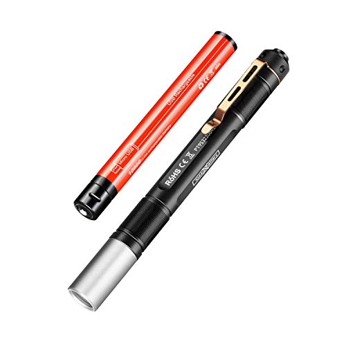 Product Cover ACEBEAM PT10-GT Pen Light Flashlight, SAMSUNG LED produces 400 lumens Pocket Flashlight Include Rechargeable battery