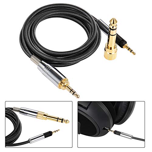 Product Cover Bingle Replacement Audio Cable Cord for for Sennheiser HD598 / HD558 / HD518 / HD598 Cs / HD599 / HD569 / HD579 Headphones