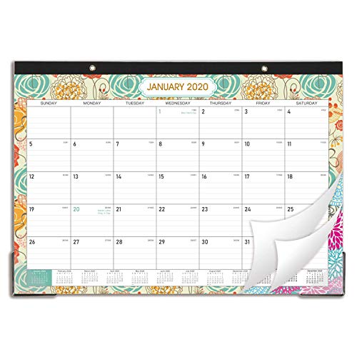 Product Cover 2020 Desk Calendar - Desk Calendar 2020 Desk/Wall Monthly Calendar Pad, 17