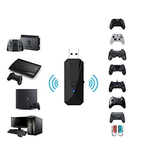 Product Cover Joytorn Wireless Controller Adapter Converter-Allows for Use of PS4/Xbox/PS3 Controllers with PS4/PS3/Nintendo Switch/PC Console