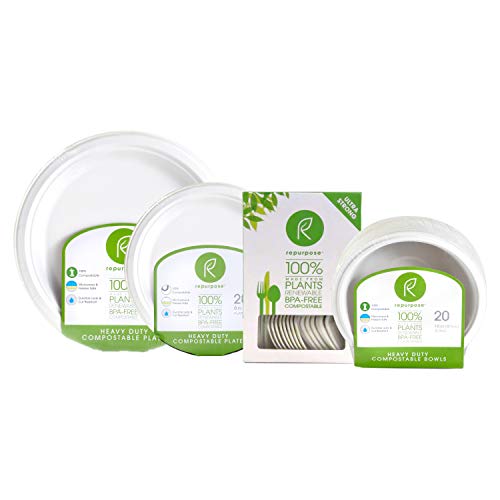 Product Cover Repurpose 100% Compostable Plant-Based Party Pack | 9