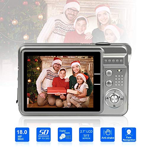 Product Cover HD Mini Digital Cameras,Point and Shoot Digital Cameras for Kids Teenagers-Travel,Camping,Gifts