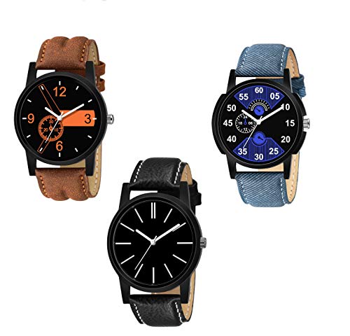 Product Cover KDENTERPRISE Analog Men's Boy's Watches Pack of 3