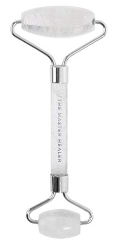 Product Cover Teami Clear Quartz Facial Roller - Best for Eye Roller and Massager to Reduce Eye Puffiness - Anti-aging
