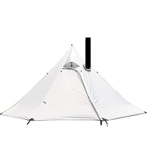 Product Cover Preself 3 Person Lightweight Tipi Tent Hight Wind Resistance Teepee Tents Hot Tent for Family Team Outdoor Backpacking Camping Hiking