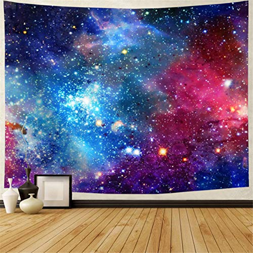 Product Cover Maccyafst Galaxy Tapestry Nebula Tapestry Starry Sky Tapestry Colorful Cosmic Out Space Tapestry Psychedelic Mystic Stars Tapestry Wall Hanging for Ceiling Living Room Dorm Decor
