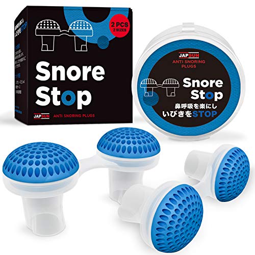 Product Cover Snore Stop - Snore Stopper Device - Set of 2 Nasal Dilators - Anti-Snoring Plugs