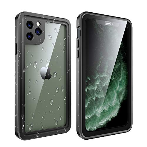 Product Cover AMORNO iPhone 11 Pro Max Waterproof Case, Underwater Full Sealed Cover Full Body Rugged with Built-in Screen Protector Shockproof Dustproof Cases for iPhone 11 Pro Max 6.5 inch 2019