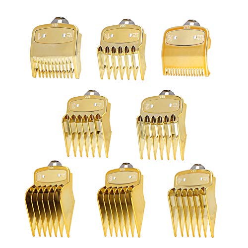 Product Cover CELIHOX 8 Pack Golden Cutting Guides Combs 1/16