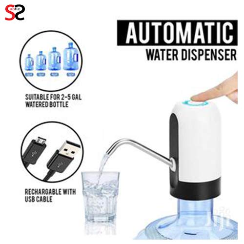 Product Cover subtle selection Automatic Wireless Water Can Dispenser Pump with Rechargeable Battery for 20 Litre Bottle