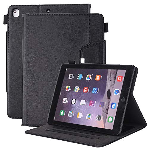 Product Cover Neepanda Case for iPad 10.2 inch 2019, Lightweight Multi-Angle Business Cover Built in Pocket for iPad 7th Generation 10.2 inch 2019 Release Tablet, Auto Wake/Sleep,Black