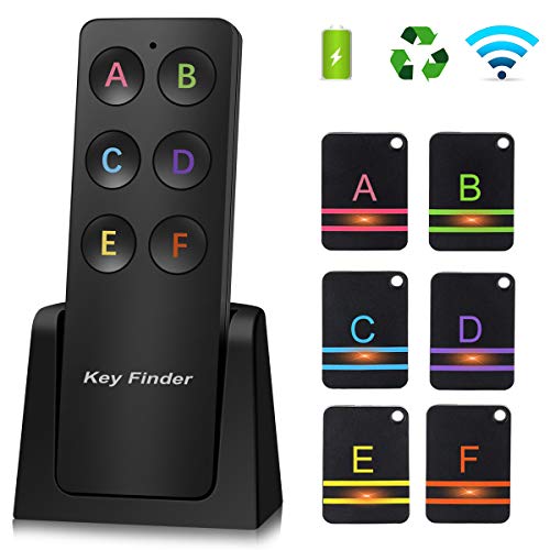 Product Cover PAIPU Key Finder, Wireless RF Item/Wallet/Pet Locator and Tracker with Remote Control and 6 Receivers