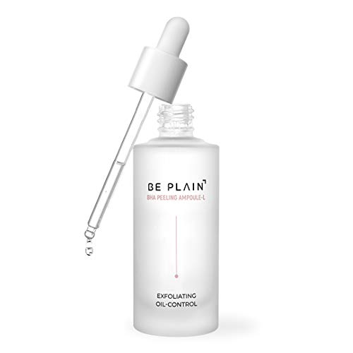Product Cover BE PLAIN BHA Peeling Ampoule L Bigger Volume (50ml / 1.67 fl oz) - No Rinse Exfoliating Face Serum for Normal, Dry to Sensitive Skin