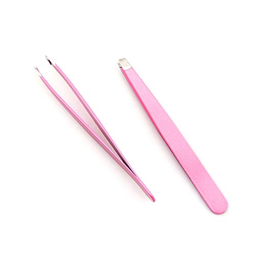 Product Cover Tweezers sharpening ultra precisional eyelash extension slant tweezers for eyebrow stainless steel hair tweezer for coarse chin hair