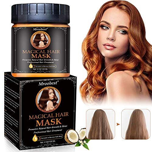 Product Cover Magical Hair Treatment Mask, Hair Roots Treatment, Hair Mask for Frizzy Hair, 5 Seconds Repairs Damage Hair Root, Deep Conditioner Suitable for Dry & Damaged Hair