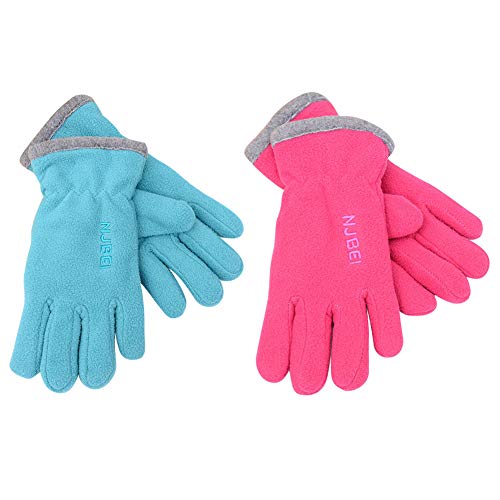 Product Cover Winter Fleece Gloves Warm Kids Sport Gloves Boys Girls Lined Thick Mitten