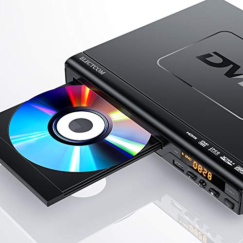 Product Cover ELECTCOM DVD Player, DVD Player for TV HDMI with Remote, Region Free DVD Player USB