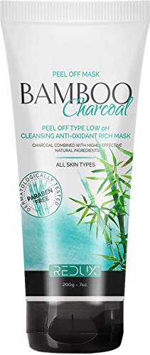 Product Cover Redux BAMBOO Charcoal Peel Off Mask - All Skin Types - 200G - Cleansing Anti-Oxident Rich Mask