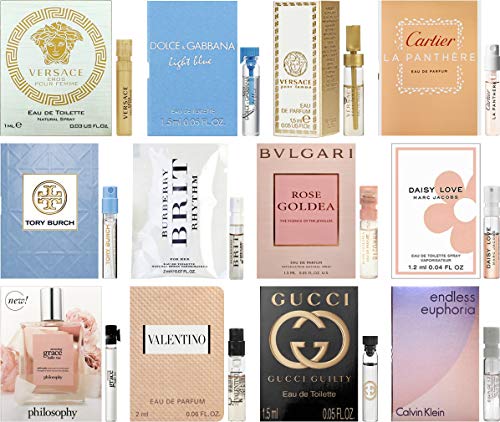 Product Cover Designer Fragrance Samples Pour Femme - Sampler Lot x 12 Perfume Vials For Her (1.0)