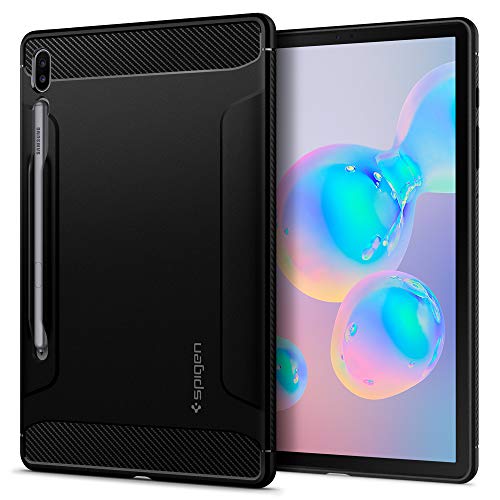 Product Cover Spigen Rugged Armor Designed for Galaxy Tab S6 Case - Matte Black