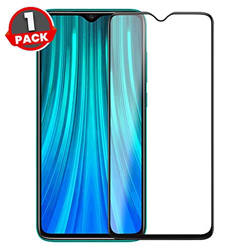 Product Cover Case U Full Glue Tempered Glass for Redmi Note 8 Pro, Black Edge to Edge Xiaomi Redmi Note 8 Pro Screen Protector Full Screen Coverage with Easy Installation kit - Pack of 1