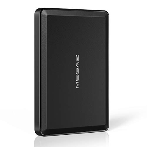 Product Cover 120GB External Hard Drive - MegaZ Backup Slim 2.5'' Portable HDD USB 3.0 for PC, Mac, Laptop, Chromebook, 3 Year Warranty