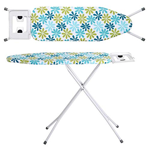 Product Cover Keekos International Quality Ironing Board/Iron Table Stand with Press Holder, Foldable & Height Adjustable/Ironing Board with Multi-Function Ironing Table/Ironing Board Covers with Foam pad