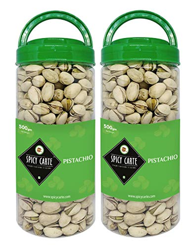 Product Cover Spicy Carte Premium Salted and Roasted Pistachios, 1Kg