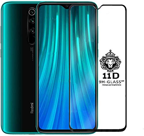 Product Cover JGD PRODUCTS Tempered Glass for Redmi Note 8 pro (2019) (6D/11D) -Edge to Edge Full Screen Coverage Redmi Note 8 pro (2019))