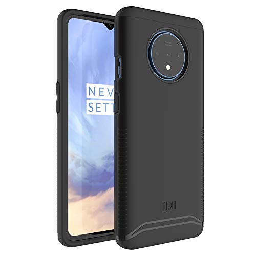 Product Cover TUDIA Merge, Dual Layer Case Designed for OnePlus 7T [NOT Compatible with OnePlus 7T Pro] (Matte Black)