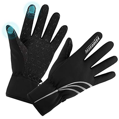 Product Cover MASONTEX Winter Gloves Windproof Anti-Slip Touchscreen Gloves Men for Cycling Motorcycle Outdoor Sports
