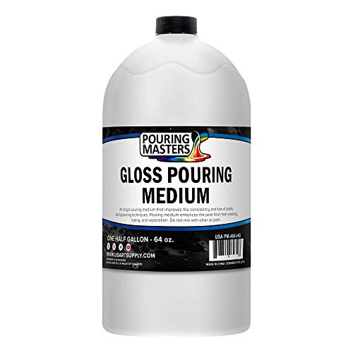 Product Cover U.S. Art Supply Gloss Pouring Effects Medium - 64-Ounce/Half Gallon