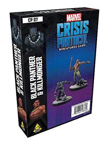Product Cover Atomic Mass Marvel Crisis Protocol: Black Panther and Killmonger