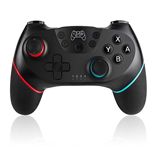 Product Cover SADES Wireless Switch Pro Controller Gamepad Joypad Remote Joystick for Nintendo Switch Console(Black)