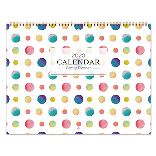 Product Cover 2020 Family Calendar - Wall Calendar 2020 for Family, 15
