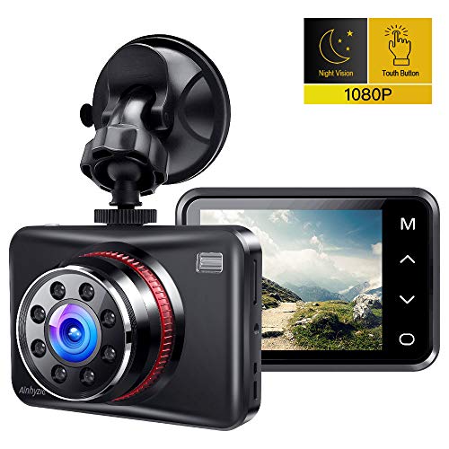 Product Cover Dash Cam, Ainhyzic 1080P Dash Camera for Cars, 2.7