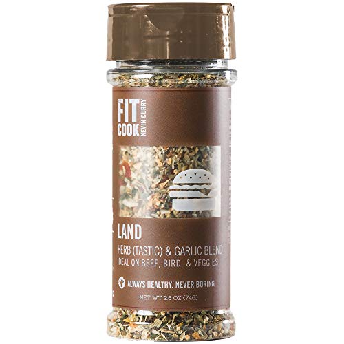 Product Cover The Fit Cook Land Spice and Seasoning Blend: Herb(tastic) & Garlic Health-conscious Hand-Crafted Seasoning - Gluten & Grain Free, Vegan & Keto Friendly Spice - Perfect for Beef and Vegetables