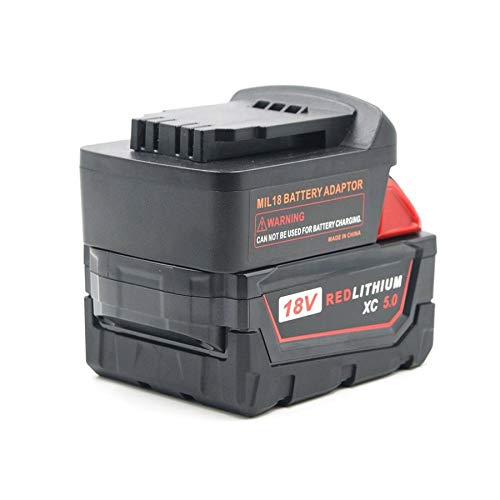 Product Cover 1Pcs For Milwaukee M18 Power Tools Li-ion Battery to Dewalt 18V/20V Batteries Adaper with very durable quality
