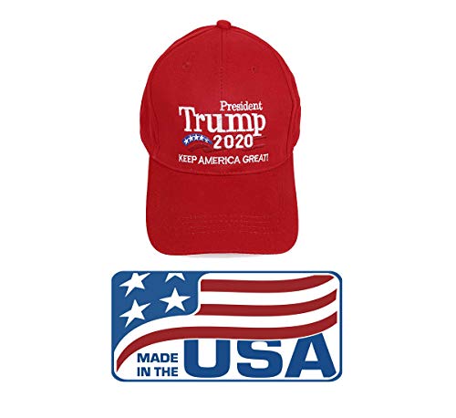 Product Cover Mersinni Trump 2020 Winner HAT Keep America Great Cap President Election Embroidered Hats Made in USA