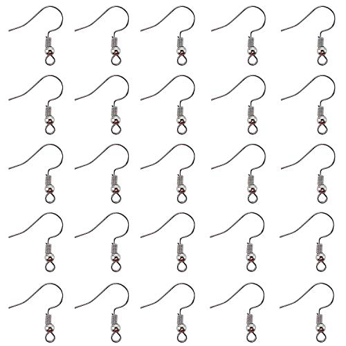 Product Cover TOAOB 100pcs Earring Hooks Hypoallergenic French Wire Hooks Fish Hook Earrings Jewelry Findings