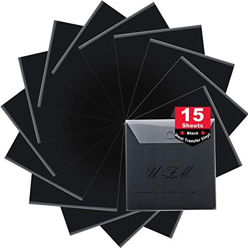 Product Cover Black Heat Transfer Vinyl Bundle | 12