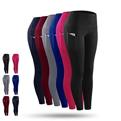 Product Cover Zippem Women Solid Breathable Comfortable Yoga Pants Leggings Active Pants Black