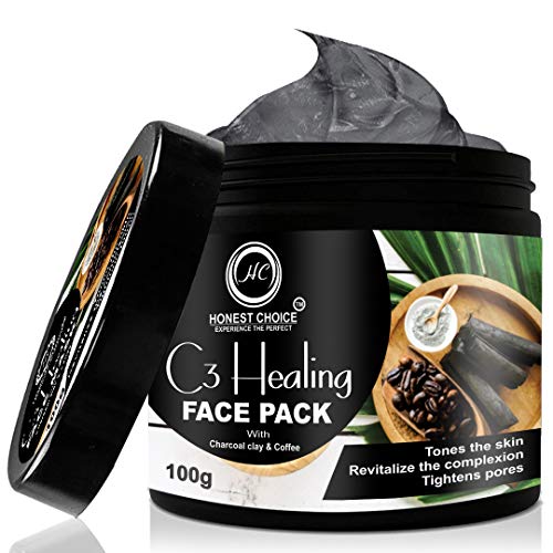 Product Cover HONEST CHOICE Charcoal, Coffee And Clay Face Mask, 100gm