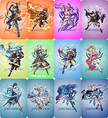 Product Cover NFC Tag Game Cards for Fire Emblem: ThreeHouses - 12pcs Cards with Case
