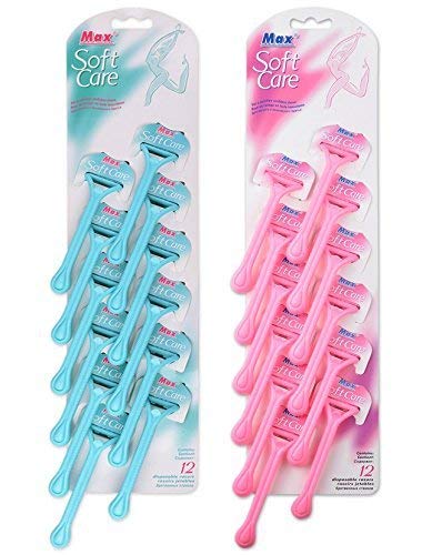 Product Cover ADTALA Disposable Soft Care Razor Hair Removing Razor for Men And Women Travel Size Razor (Multicolour) - Pack of 12