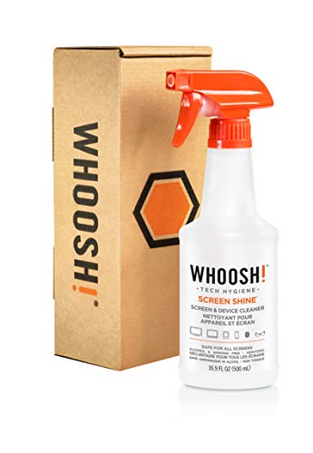 Product Cover WHOOSH! Screen Cleaner Bottle - Best for Smartphones, iPads, Eyeglasses, Kindle, Touchscreen & TVs - Refill Bottle