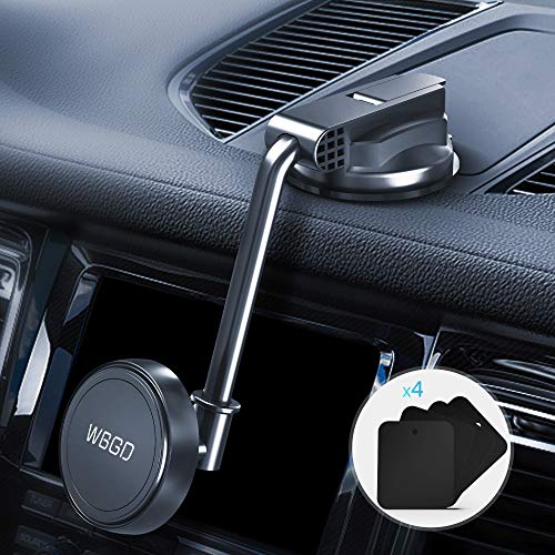 Product Cover Phone Holder for Car, Upgraded Cell Phone Holder Mount for Car Windshield Dashboard with Strong Suction Cup for iPhone XR X 8 7 Se 6S 6 5S Galaxy S10 S9 S8 S7 S6 and More